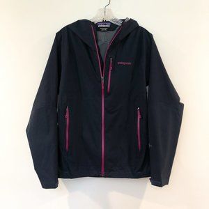 Patagonia H2NO Navy Shell Rain Jacket Women's M